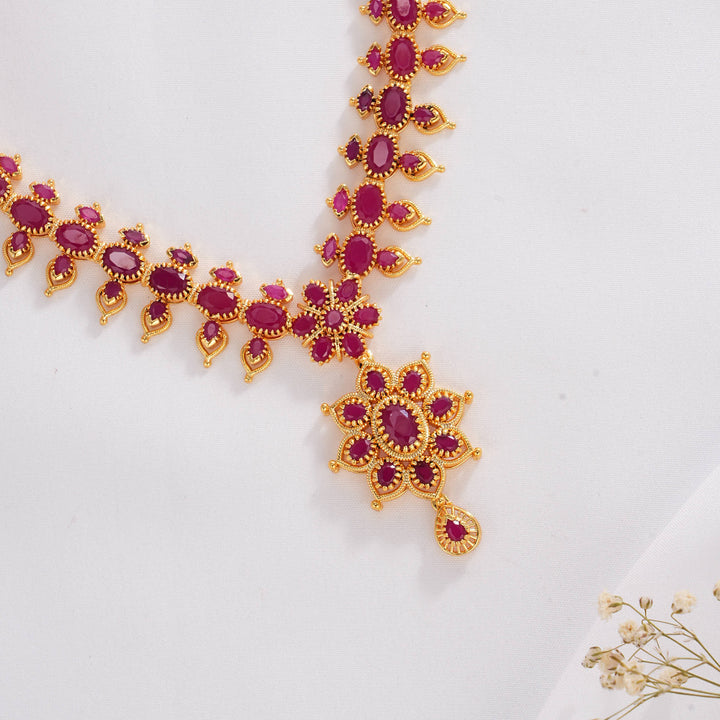 Shinning Pakshi Short Necklace