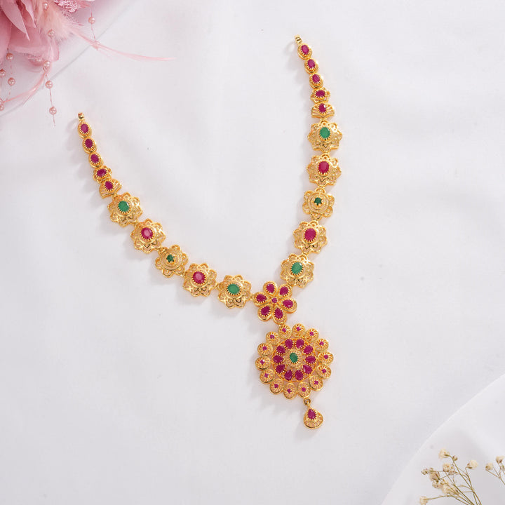 Fabulous Pakshi Short Necklace