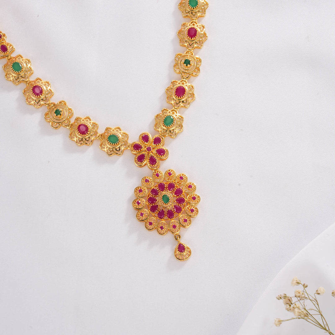 Fabulous Pakshi Short Necklace