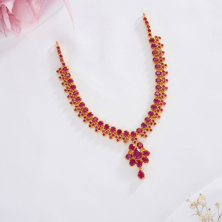 Sheritha Pachi Short Necklace