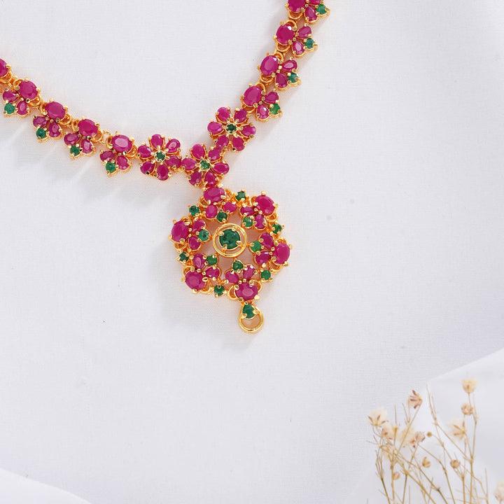 Shivanikaa Pakshi Short Necklace Set