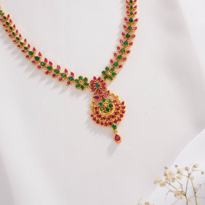 Anisha Pakshi Short Necklace Set