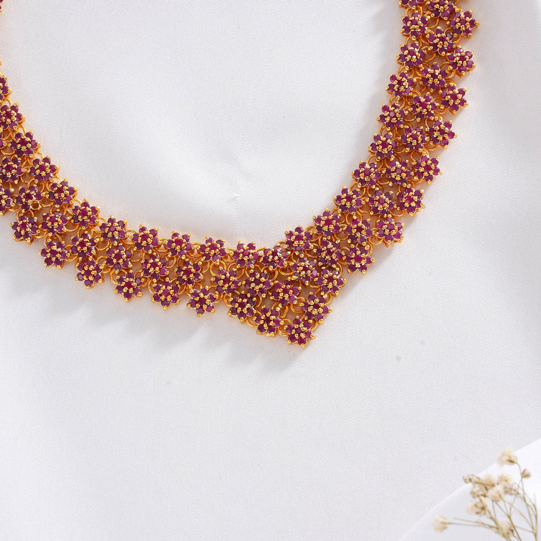 Kenisha Pakshi Short Necklace Set