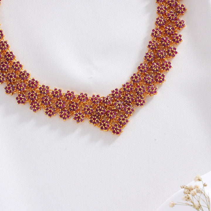 Kenisha Pakshi Short Necklace Set