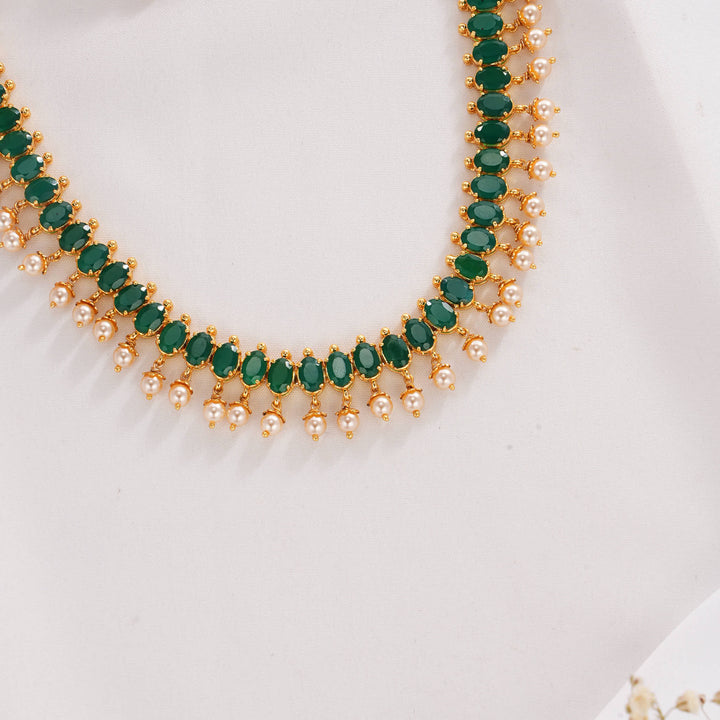 Gorgeous Pakshi Short Necklace Set