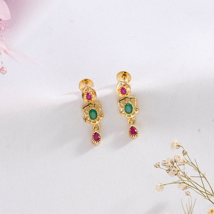 Sheritha Pakshi Short Necklace Set