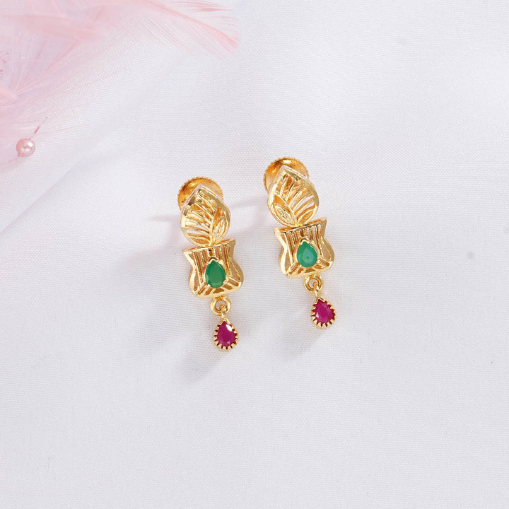 Hanitha Pakshi Short Necklace Set