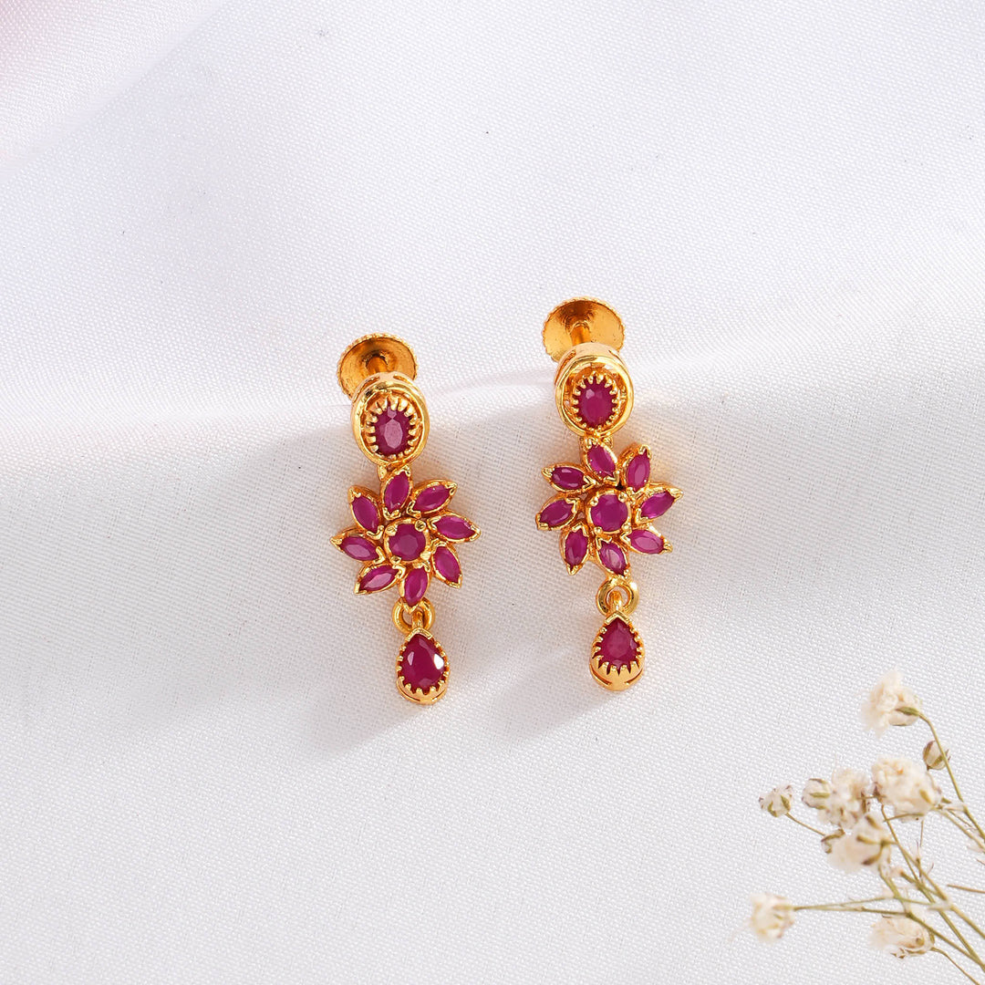 Shine Charming Pakshi Short Necklace Set