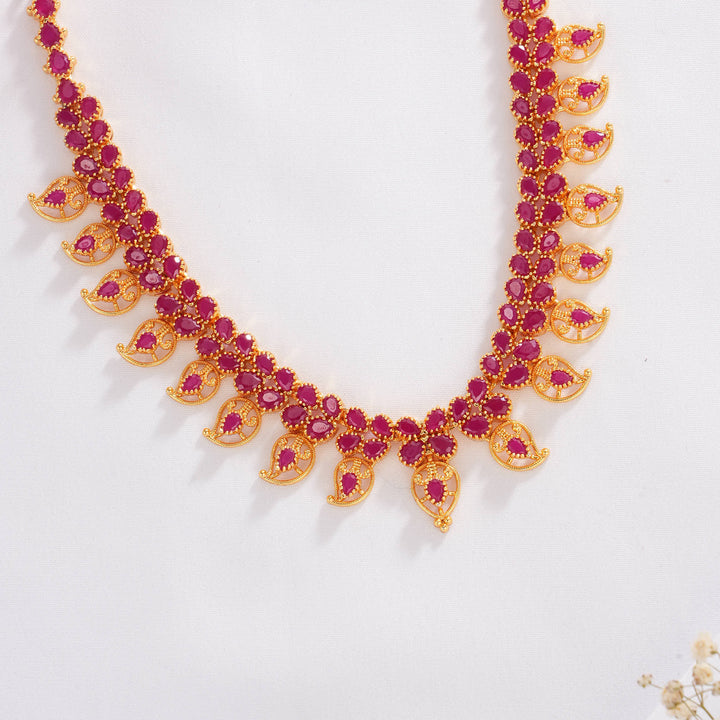 Prathisha Pakshi Short Necklace Set