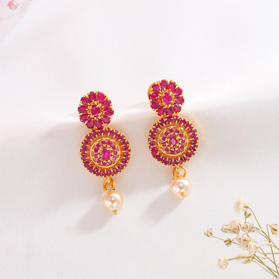 Shakshi Pakshi Short Necklace Set
