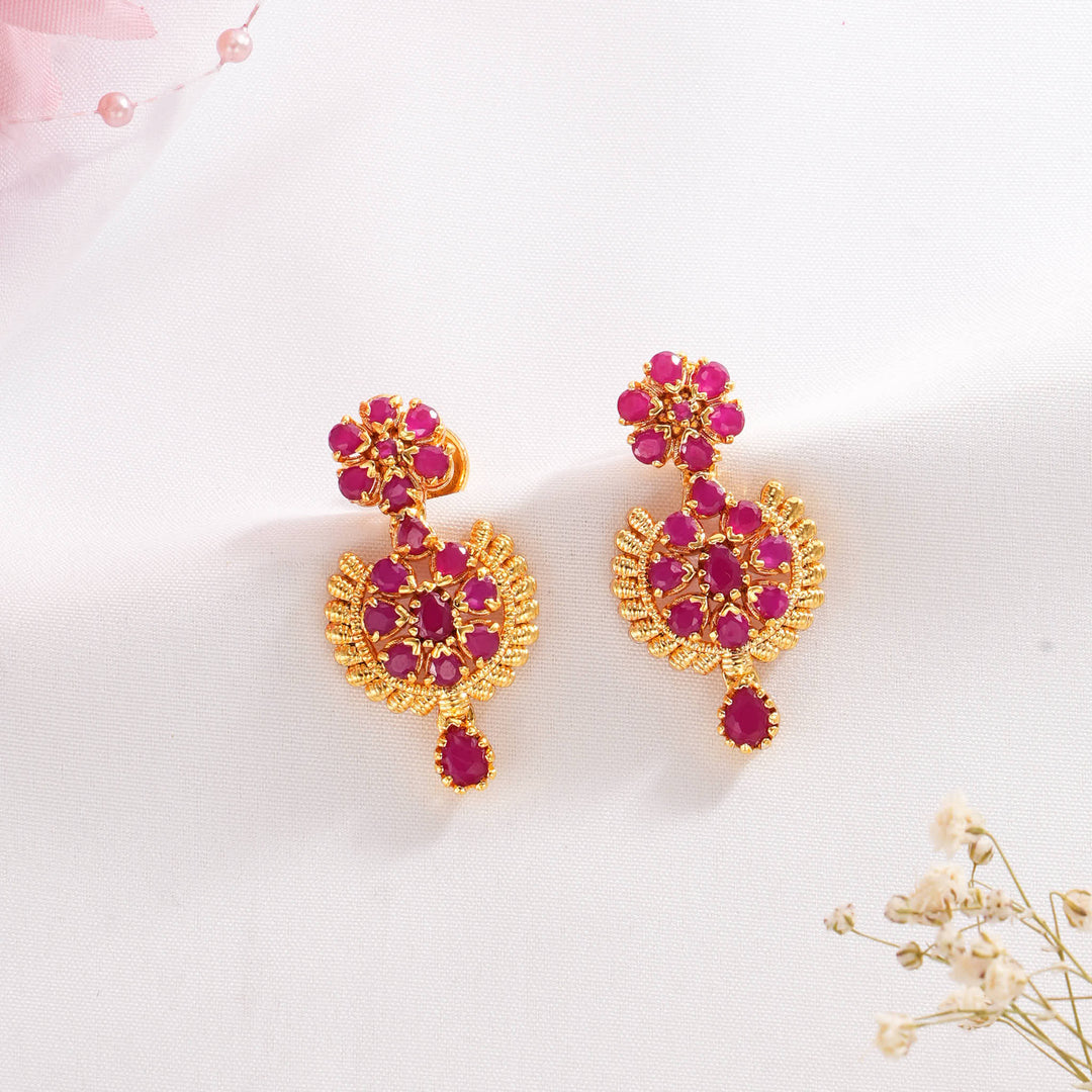 Fabulous Pakshi Short Necklace Set