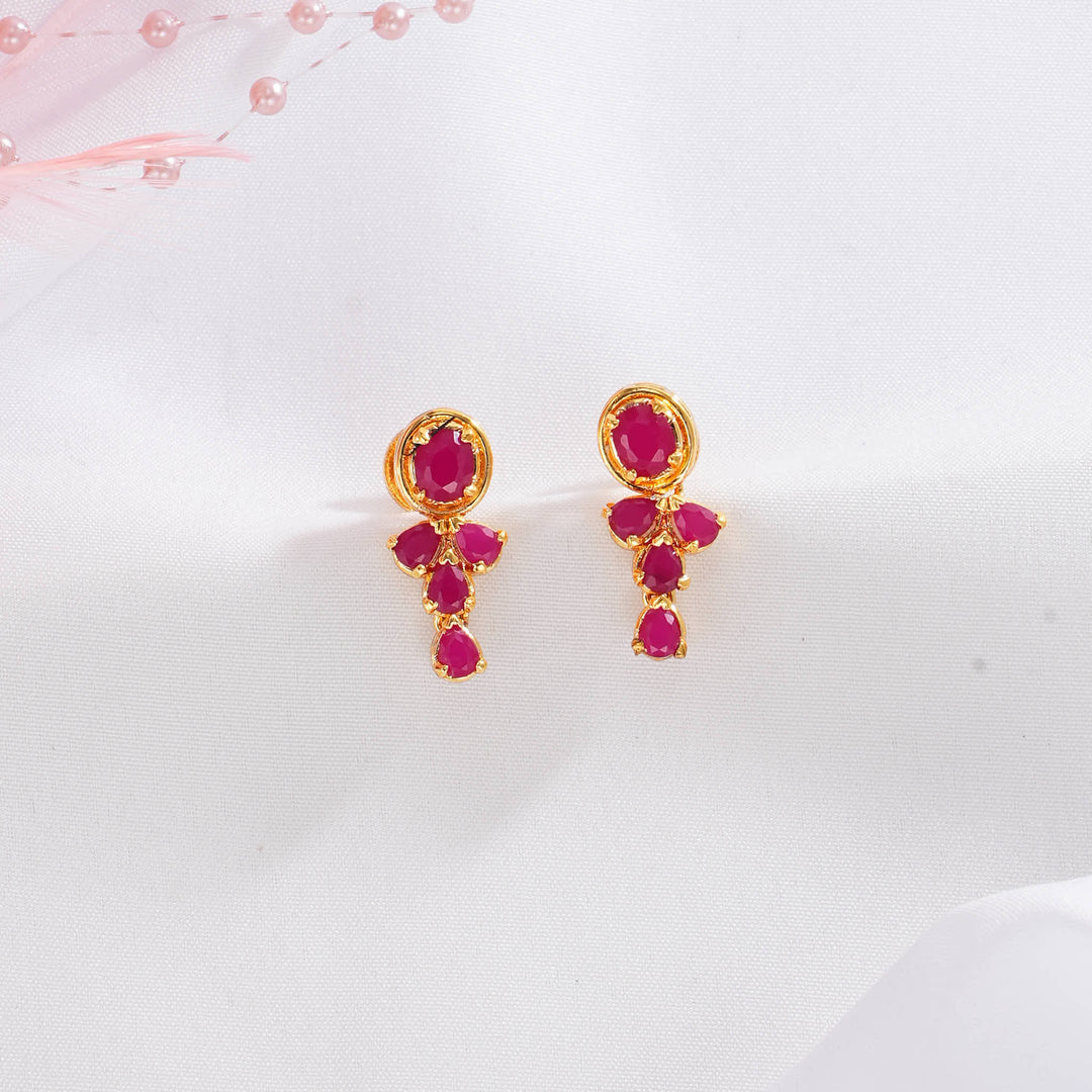 Luxurious Pakshi Short Necklace Set
