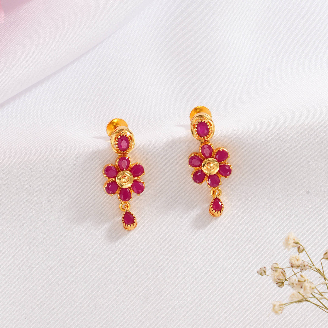 Charming Pakshi Short Necklace Set