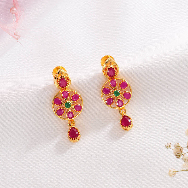 Shinning Pakshi Short Necklace Set