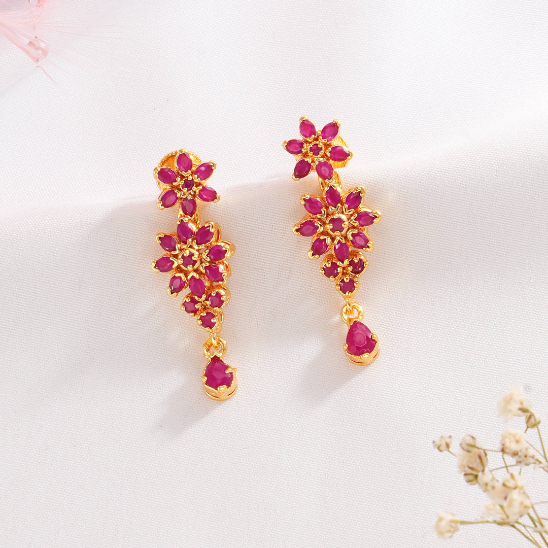 Charming Pakshi Short Necklace Set