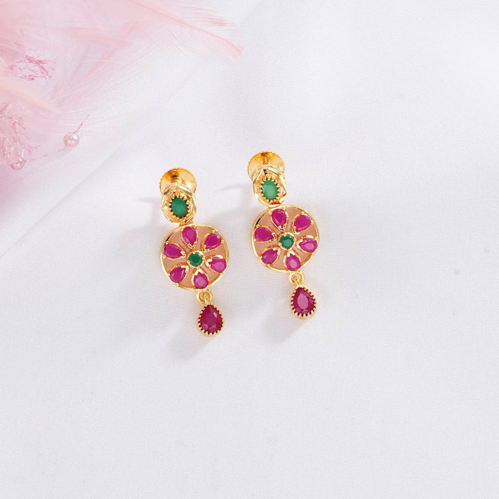 Dhaksha Pakshi Short Necklace Set