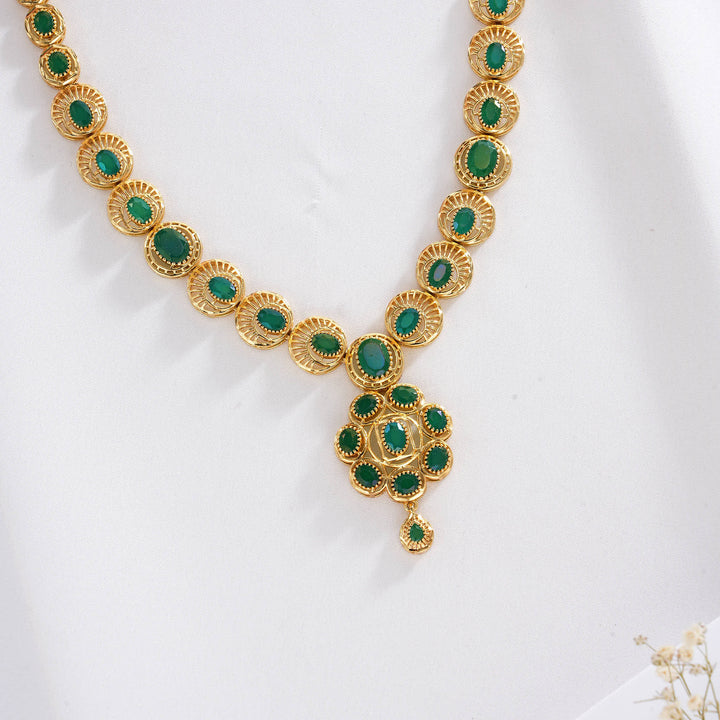 Shithikha Pakshi Short Necklace Set