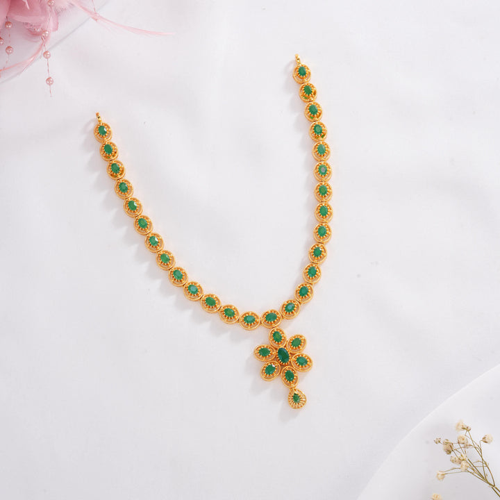 Charming Pakshi Short Necklace