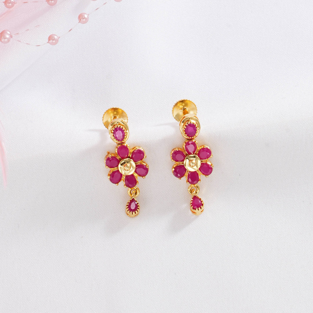 Charming Pakshi Short Necklace Set