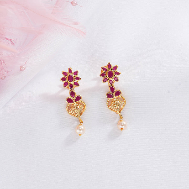 Harishinikaa Pakshi Short Necklace Set