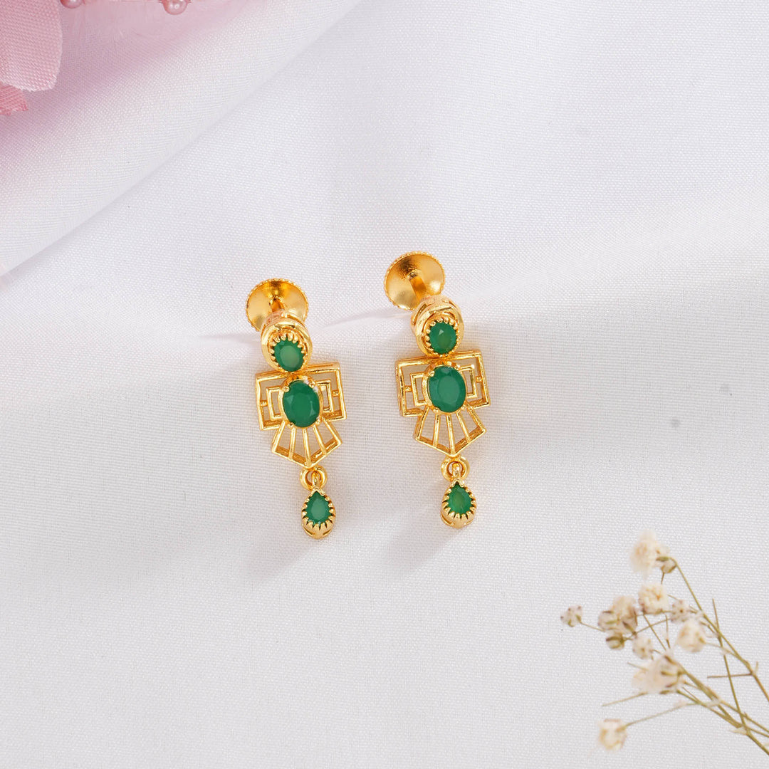 Attractive Pakshi Short Necklace Set