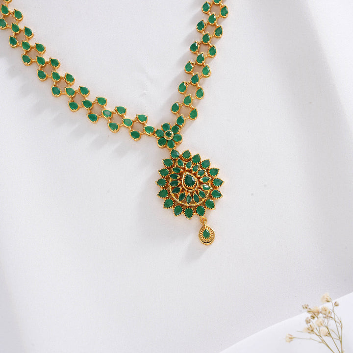 Amazing Pakshi Short Necklace Set