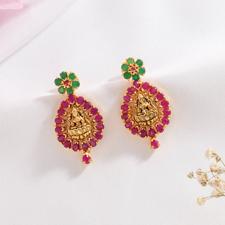 Shikhari Pakshi Short Necklace Set