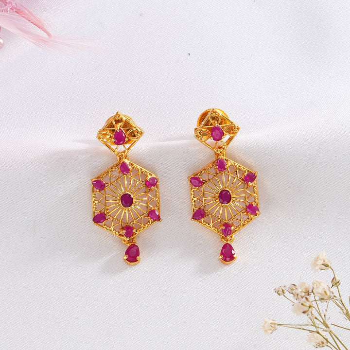 Dhivisha Pakshi Short Necklace Set