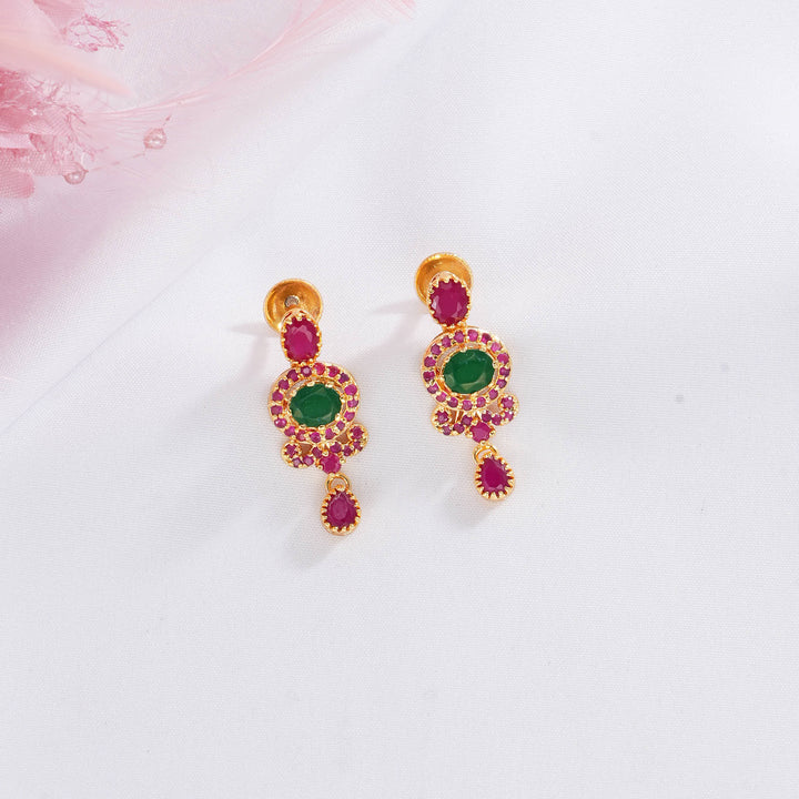 Anushikaa Pakshi Short Necklace Set