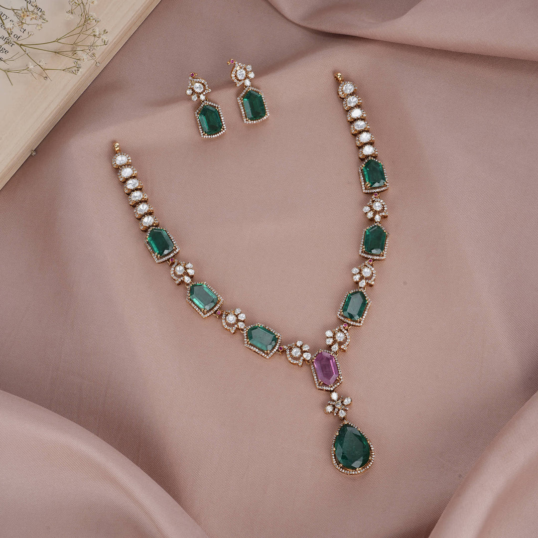 Celestial Luxe Victorian Short Necklace Set