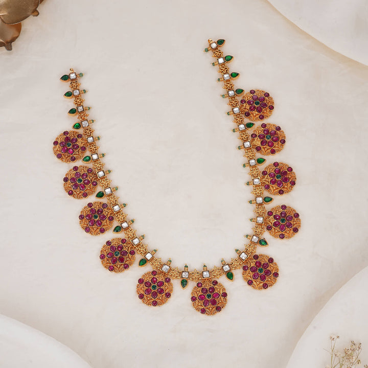 Luxurious Kundan Long Necklace