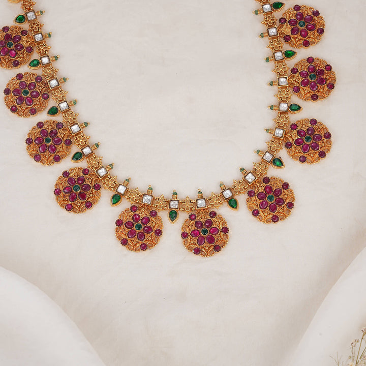 Luxurious Kundan Long Necklace