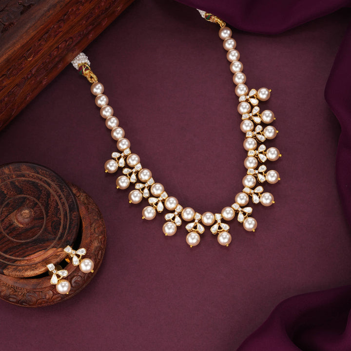 Elaris Moissanite Short Necklace Set