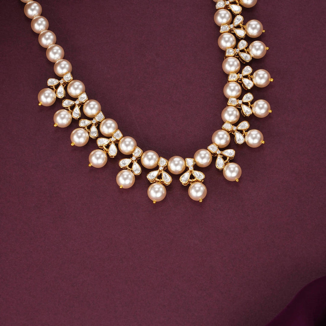Elaris Moissanite Short Necklace Set