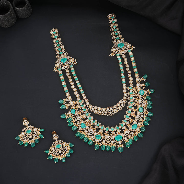 Classy Victorian Long Necklace Set