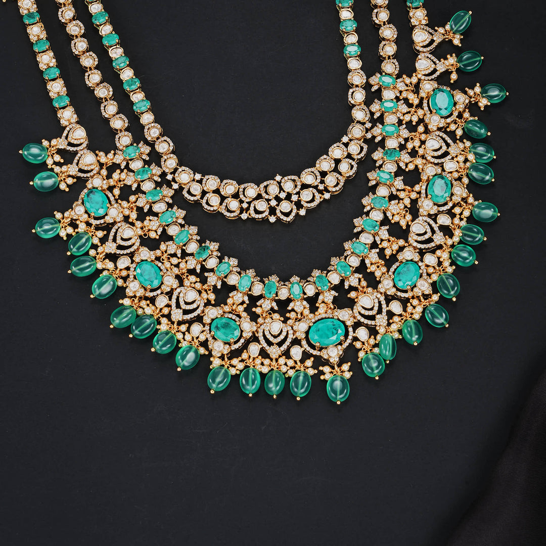 Classy Victorian Long Necklace Set