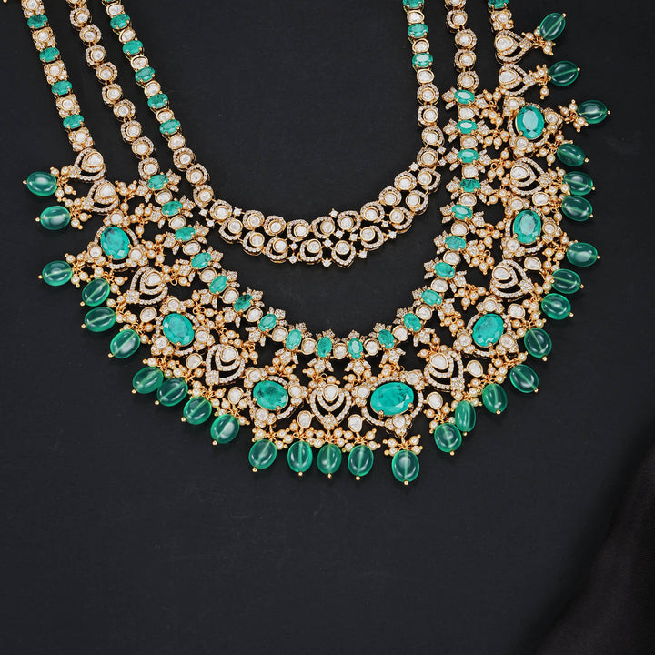 Classy Victorian Long Necklace Set