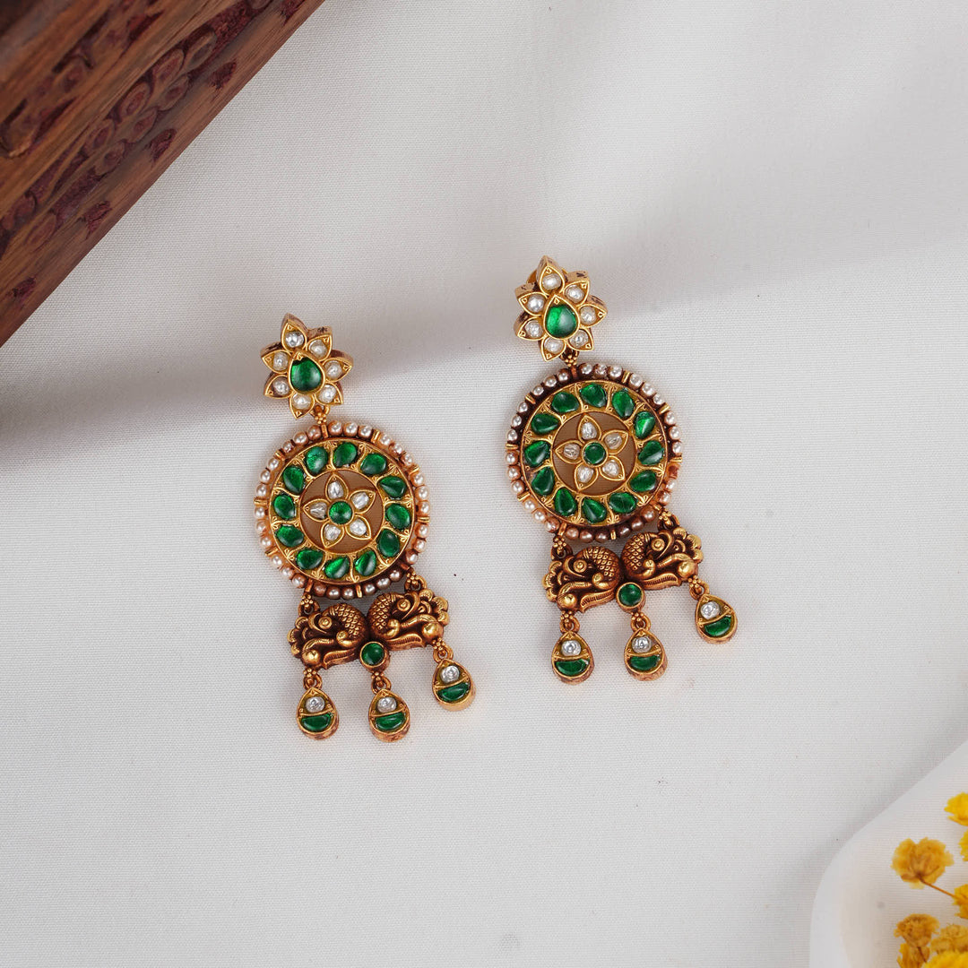 Majestic Muse 3D Spl Short Necklace Set