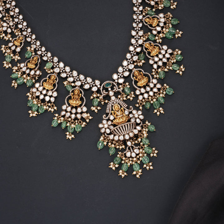 Prachikaa Victorian Long Necklace Set
