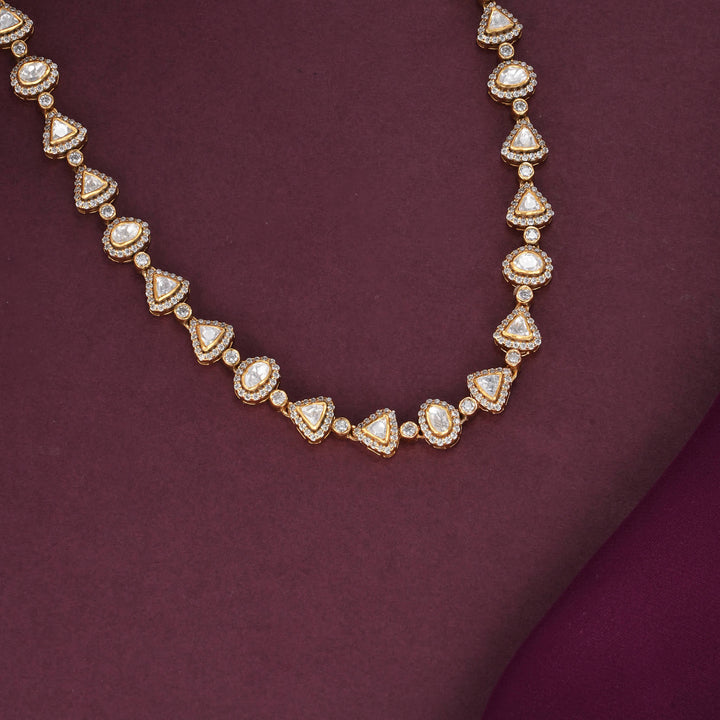 Kiara Moissanite Short Necklace Set