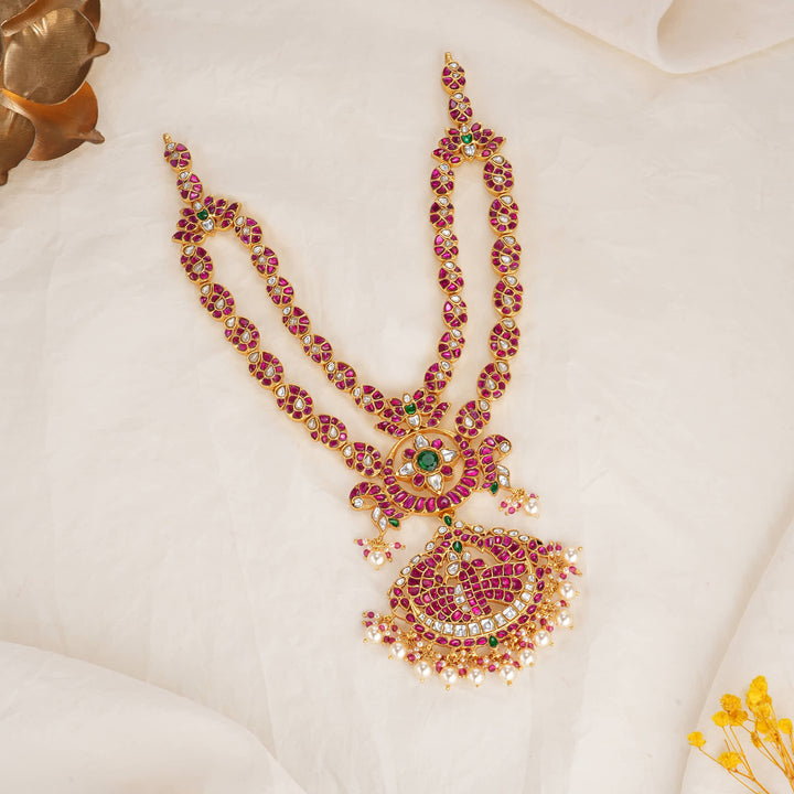 Charming Kundan Long Necklace