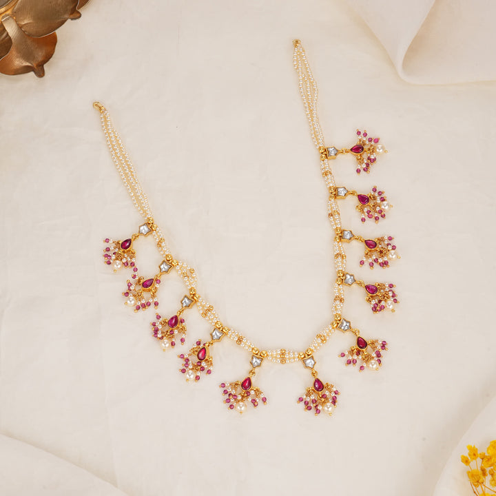 Heshikha Kundan Short Necklace