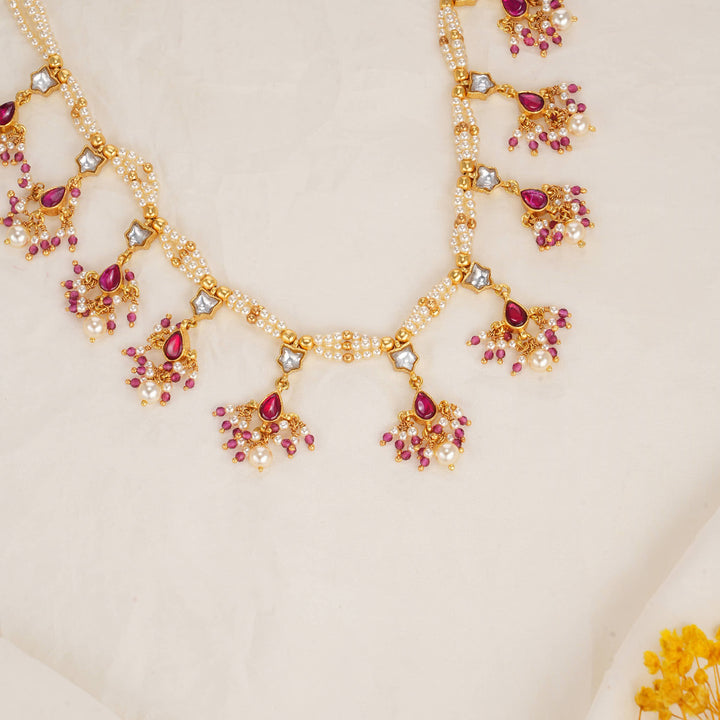 Heshikha Kundan Short Necklace