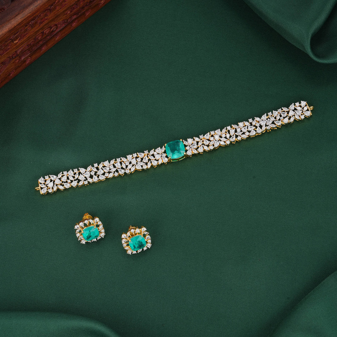 Pretty Look Avikam Choker Set