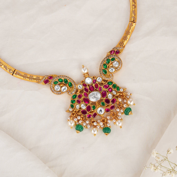 Samyra Kundan Short Necklace