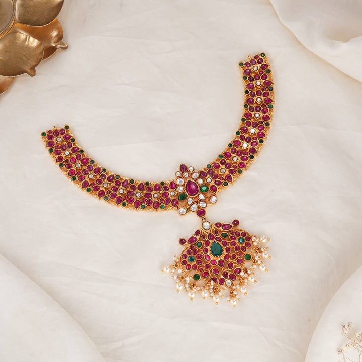 Heritage Kundan Short Necklace