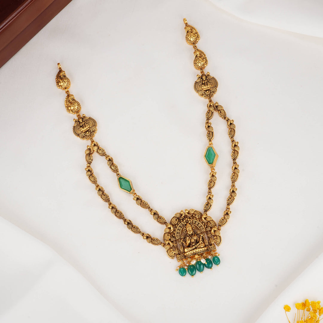 Catchy Double Layer 3D Spl Necklace