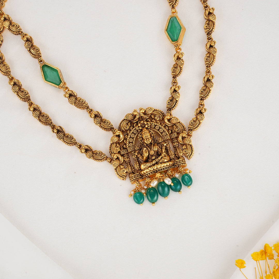 Catchy Double Layer 3D Spl Necklace