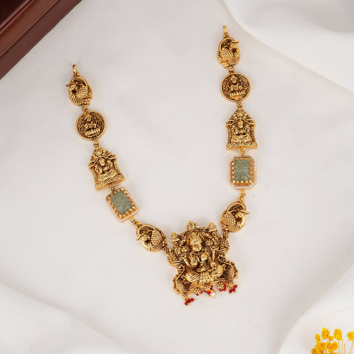 Divine Lakshmi 3D Spl Short Necklace