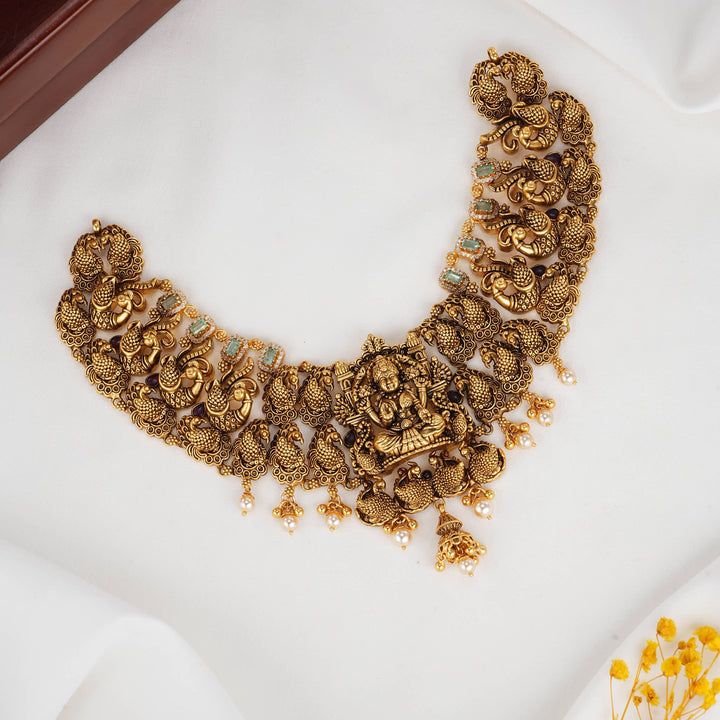 Grand 3D Spl Short Nagas Necklace